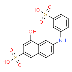 ChemSpider 2D Image | 3-Sulfophenylgamma acid | C16H13NO7S2