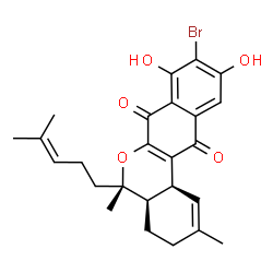 ChemSpider 2D Image | isomarinone | C25H27BrO5