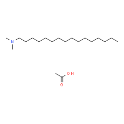 ChemSpider 2D Image | hexadecyldimethylammonium acetate | C20H43NO2
