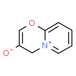 ChemSpider 2D Image | 4H-Pyrido[2,1-b][1,3]oxazin-5-ium-3-olate | C8H7NO2