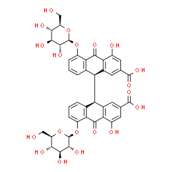ChemSpider 2D Image | Sennoside B | C42H38O20