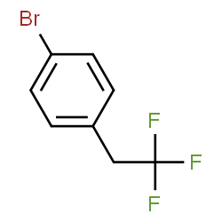 ChemSpider 2D Image | 1-Bromo-4-(2,2,2-trifluoroethyl)benzene | C8H6BrF3