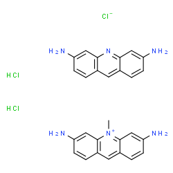 ChemSpider 2D Image | Acriflavine Hydrochloride | C27H27Cl3N6