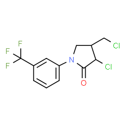ChemSpider 2D Image | fluorochloridone | C12H10Cl2F3NO