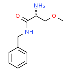 ChemSpider 2D Image | N-Benzyl-O-methyl-D-serinamide | C11H16N2O2