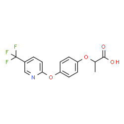 ChemSpider 2D Image | fluazifop | C15H12F3NO4