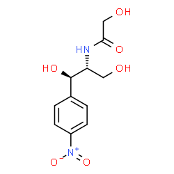 ChemSpider 2D Image | Chloramphenicol alcohol | C11H14N2O6