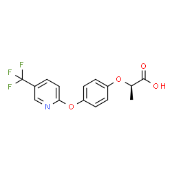 ChemSpider 2D Image | fluazifop-P | C15H12F3NO4