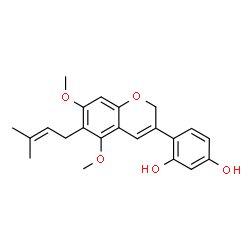 ChemSpider 2D Image | DEHYDROGLYASPERIN D | C22H24O5