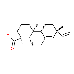 ChemSpider 2D Image | (5beta,9beta,10alpha,13alpha)-Pimara-8(14),15-dien-19-oic acid | C20H30O2
