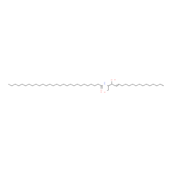 ChemSpider 2D Image | N-[(4E)-1,3-Dihydroxy-4-octadecen-2-yl]octacosanamide | C46H91NO3