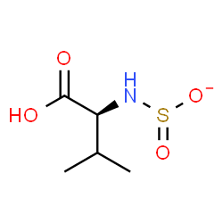 ChemSpider 2D Image | N-Sulfinato-L-valine | C5H10NO4S
