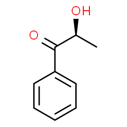 ChemSpider 2D Image | (2S)-2-Hydroxy-1-phenyl-1-propanone | C9H10O2