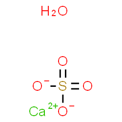ChemSpider 2D Image | Calcium Sulfate 0.5-hydrate | H2CaO5S