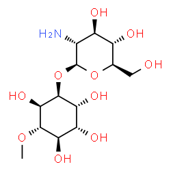 ChemSpider 2D Image | (1S,2R,3R,4R,5S,6R)-2,3,4,6-Tetrahydroxy-5-methoxycyclohexyl 2-amino-2-deoxy-beta-D-glucopyranoside | C13H25NO10