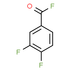 ChemSpider 2D Image | 3,4-Difluorobenzoyl fluoride | C7H3F3O