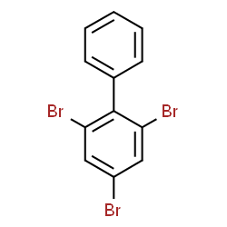 ChemSpider 2D Image | 2,4,6-Tribromobiphenyl | C12H7Br3