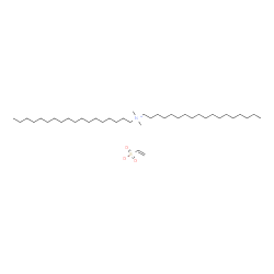 ChemSpider 2D Image | N,N-Dimethyl-N-octadecyl-1-octadecanaminium ethenesulfonate | C40H83NO3S