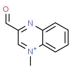 ChemSpider 2D Image | 3-Formyl-1-methylquinoxalin-1-ium | C10H9N2O