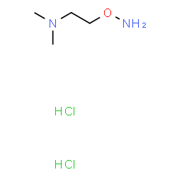 ChemSpider 2D Image | 2-(Aminooxy)-N,N-dimethylethanamine dihydrochloride | C4H14Cl2N2O