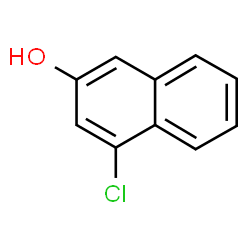 ChemSpider 2D Image | 4-Chloro-2-naphthol | C10H7ClO