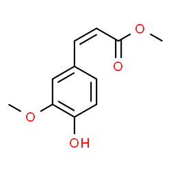 ChemSpider 2D Image | (Z)-methyl ferulate | C11H12O4