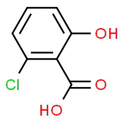 ChemSpider 2D Image | 2-Chloro-6-hydroxybenzoic acid | C7H5ClO3