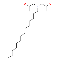 ChemSpider 2D Image | 1,1'-(Tetradecylimino)dipropan-2-ol | C20H43NO2