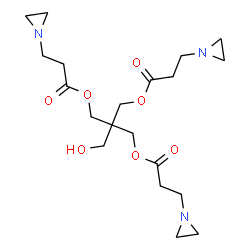 ChemSpider 2D Image | Pentaerythritol tris(3-(1-aziridinyl)propionate) | C20H33N3O7