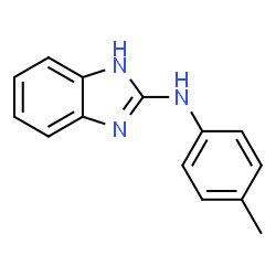 ChemSpider 2D Image | N-(4-Methylphenyl)-1H-benzimidazol-2-amine | C14H13N3