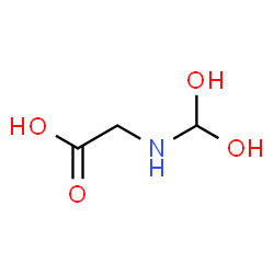 ChemSpider 2D Image | 2-(dihydroxymethylamino)acetic acid | C3H7NO4