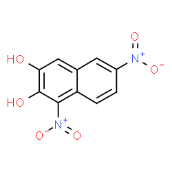 ChemSpider 2D Image | 1,6-Dinitro-2,3-naphthalenediol | C10H6N2O6