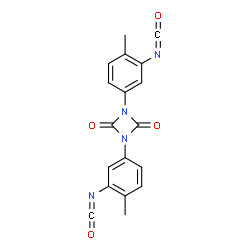 ChemSpider 2D Image | 2,4-Toluene Diisocyanate Dimer | C18H12N4O4