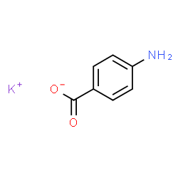 ChemSpider 2D Image | Aminobenzoate Potassium | C7H6KNO2