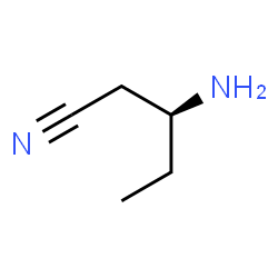 ChemSpider 2D Image | (3S)-3-Aminopentanenitrile | C5H10N2