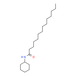 ChemSpider 2D Image | N-Cyclohexyltetradecanamide | C20H39NO