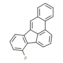 ChemSpider 2D Image | 4-Fluorobenzo[e]acephenanthrylene | C20H11F
