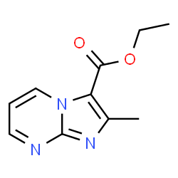 ChemSpider 2D Image | Ethyl 2-methylimidazo[1,2-a]pyrimidine-3-carboxylate | C10H11N3O2