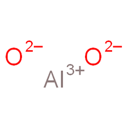 ChemSpider 2D Image | aluminum oxygen(2-) | AlO2