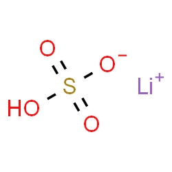 ChemSpider 2D Image | Lithium hydrogen sulfate | HLiO4S