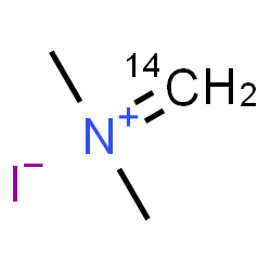 ChemSpider 2D Image | N,N-Dimethyl(~14~C)methaniminium iodide | C214CH8IN