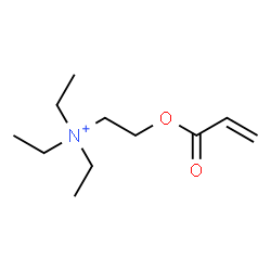 ChemSpider 2D Image | 2-(Acryloyloxy)-N,N,N-triethylethanaminium | C11H22NO2