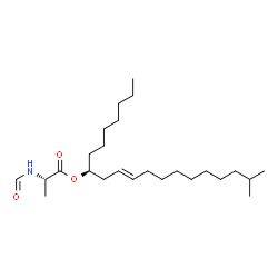 ChemSpider 2D Image | (8S,10E)-19-Methyl-10-icosen-8-yl N-formyl-L-alaninate | C25H47NO3