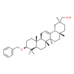 ChemSpider 2D Image | (3beta)-3-(Benzyloxy)olean-12-en-30-ol | C37H56O2