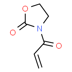 ChemSpider 2D Image | 3-Acryloyl-2-oxazolidinone | C6H7NO3