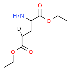 ChemSpider 2D Image | Diethyl (4-~2~H_1_)glutamate | C9H16DNO4