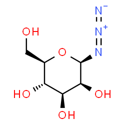 ChemSpider 2D Image | Î²-D-Mannopyranosyl azide | C6H11N3O5