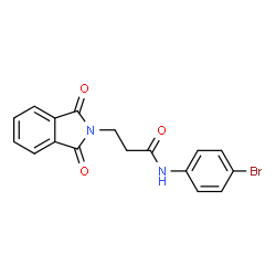 ChemSpider 2D Image | MFCD00573307 | C17H13BrN2O3