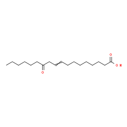 ChemSpider 2D Image | 12-Oxo-9-octadecenoic acid | C18H32O3