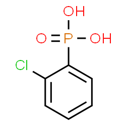 ChemSpider 2D Image | (2-Chlorophenyl)phosphonic acid | C6H6ClO3P